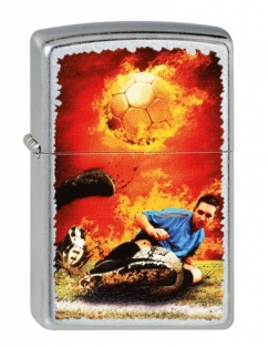 Zippo Soccer on Fire